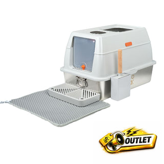 Retourware - POOBOX® Katzenklo Edelstahl