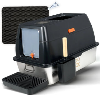 POOBOX® Katzenklo Edelstahl POOBOX